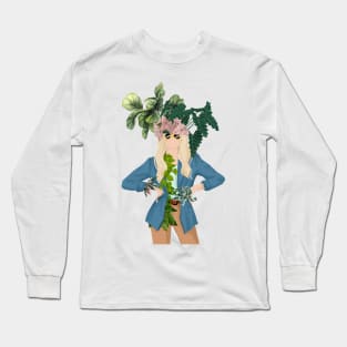 Modern Plant Lady 16 Long Sleeve T-Shirt